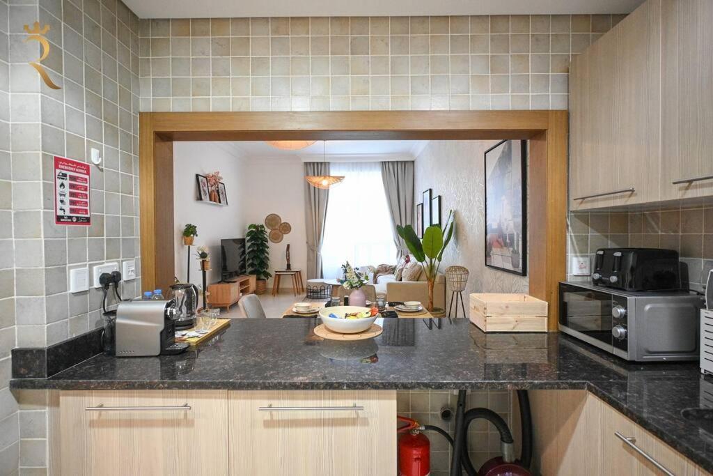 Yas Natura Bliss 1Br Apartment Abu Dhabi Exterior foto