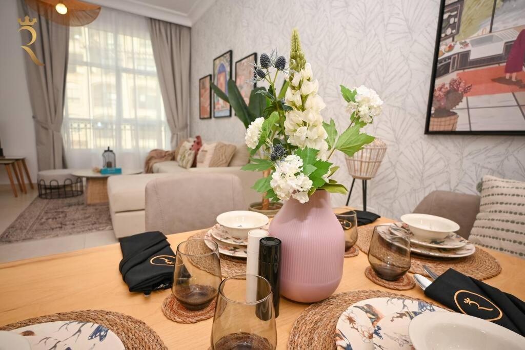 Yas Natura Bliss 1Br Apartment Abu Dhabi Exterior foto